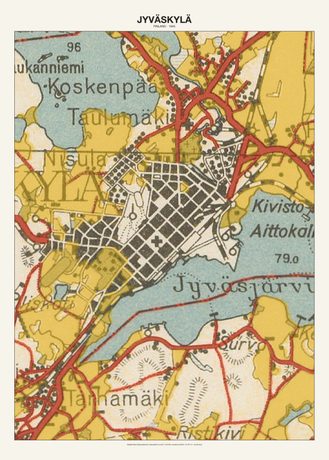 Jyväskylä 1945