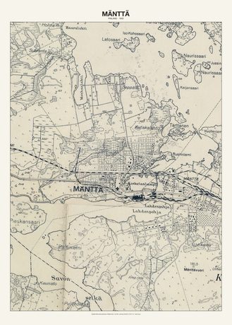 Mänttä 1945