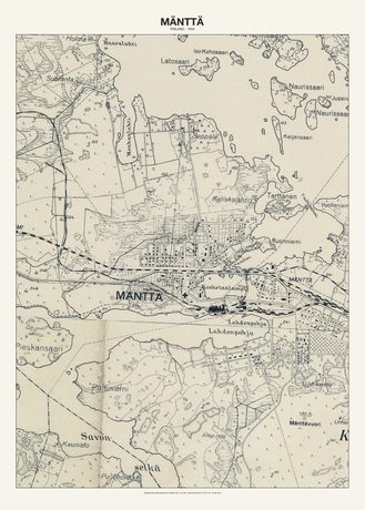Mänttä 1949