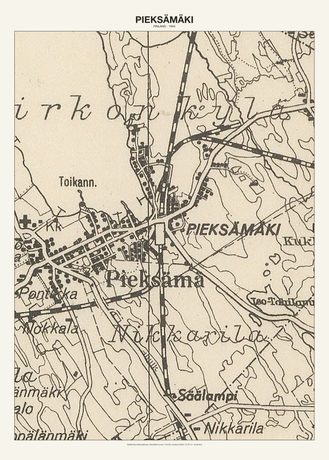 Pieksämäki 1945